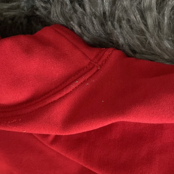 Dark red Under Amour fitted long-sleeve base layer shirt - Picture 12 of 17